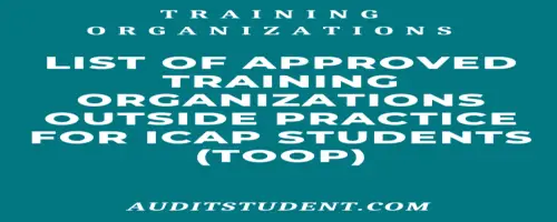 icap training organizations