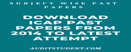 icap subject wise past papers