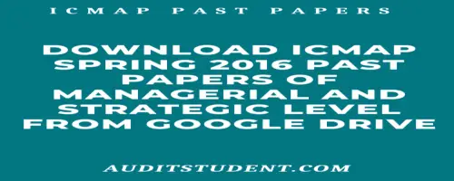 icmap Spring 2016 papers