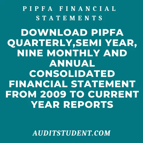 Pipfa Annual Reports